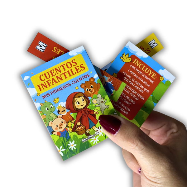 Producto - Mis Primeros Cuentos, Minilibro Librito Cuentos Infantiles