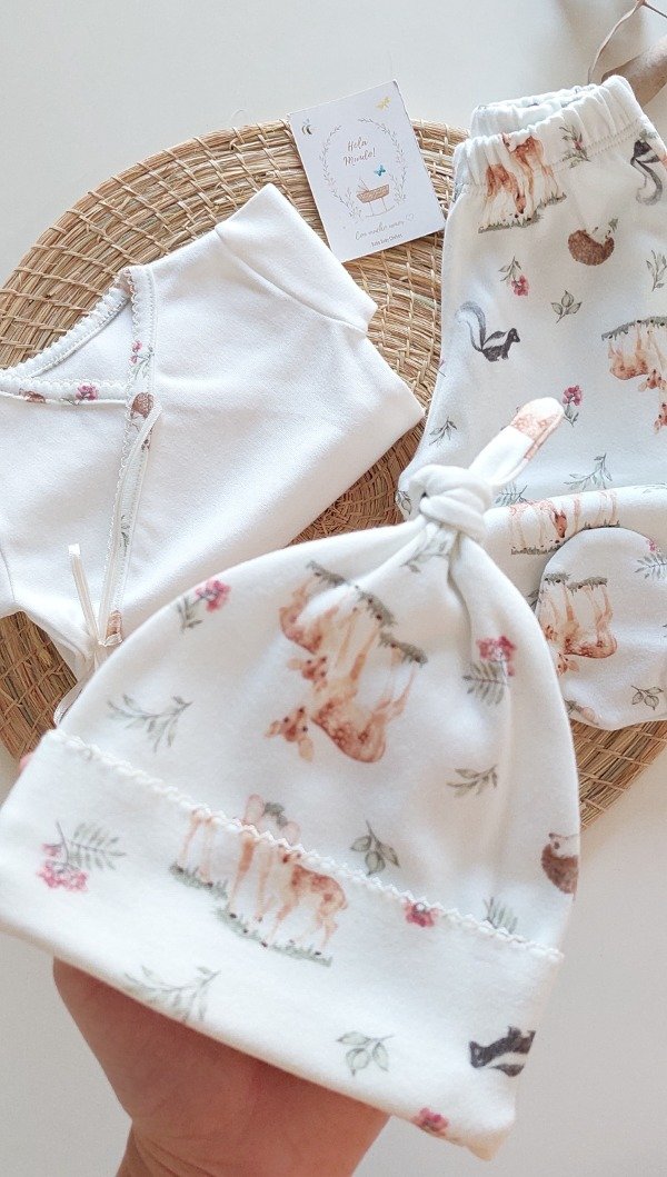 Producto - Ajuar Bamby - Algodón Pima