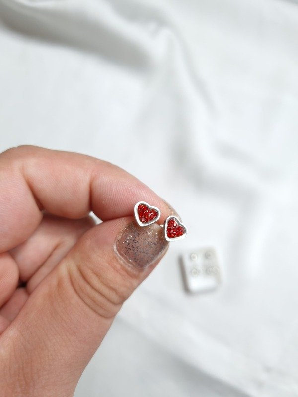 Producto - Aritos Abridores Corazon con Strass - 1