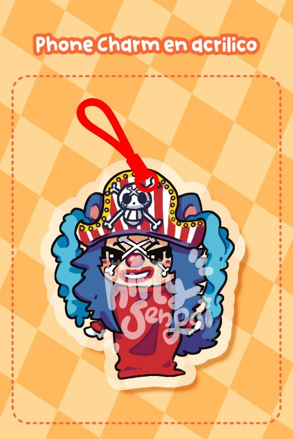 Producto - PhoneCharm Buggy de One Piece