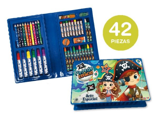 Producto - SET DE ARTE PIRATAS DEL ESPACIO