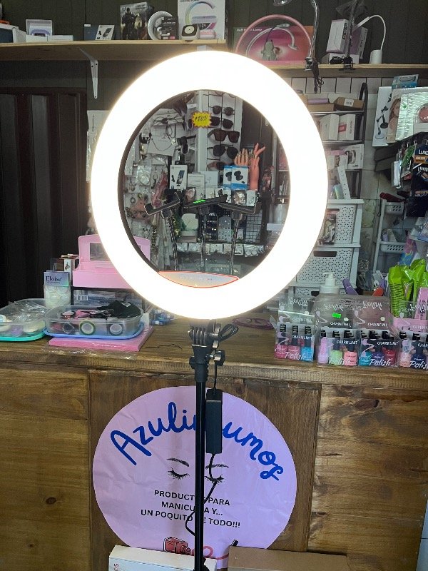 Producto - Aro de Luz Led multifuncion (con control) 45cm