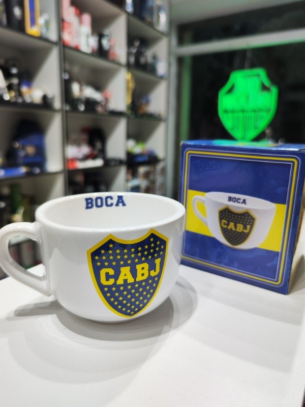 Producto - Tazón Boca Juniors en caja
