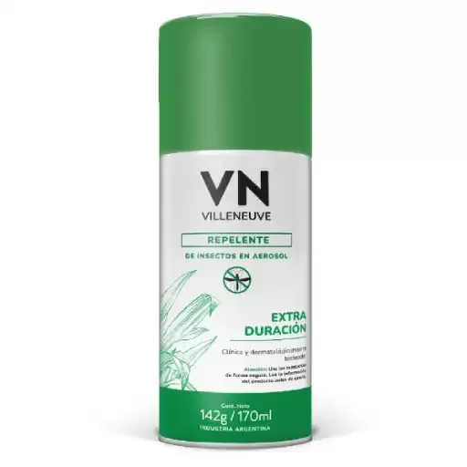 Producto - Villeneuve Repelente Para Mosquitos en Aerosol Vn Extra Duración x 170 ml