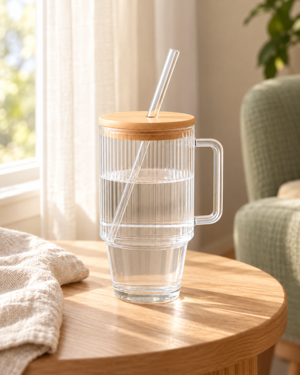 Producto - JARRO TAPA BAMBÚ 680ML - 2