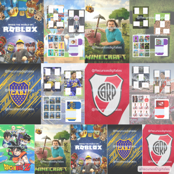 Producto - Kit 2 Albums y figuritas