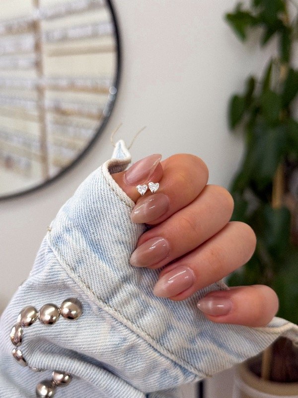 Producto - Aritos plata 925 mini corazón cúbic