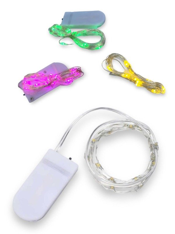 Producto - Tira Led Alambre Guirnalda De Luz 10 Unidades