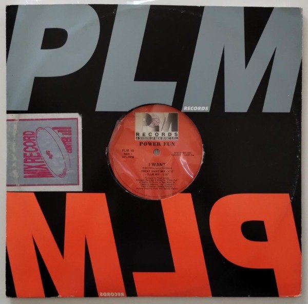 Producto - POWER FUN I Want Vinilo 12 Italia 1993 Acid Jazz
