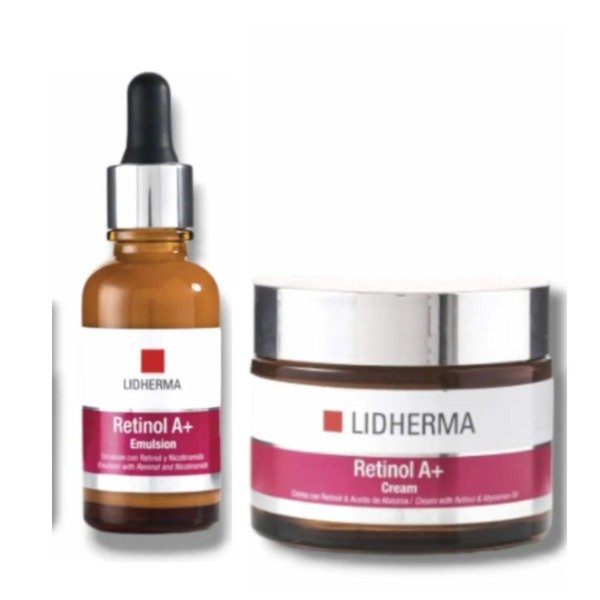 Producto - Kit Cream Y Emulsion Retinol A+ Nicotinamida B3 Lidherma