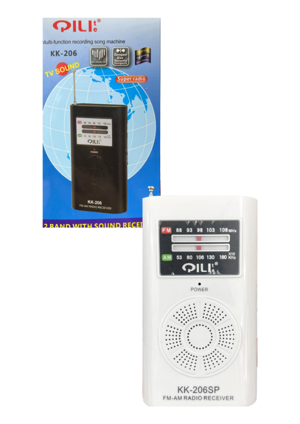 Producto - RADIO DE BOLSILLO FM-AM (206SP)