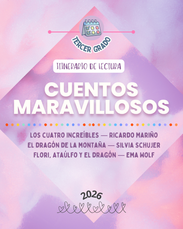 Producto - Itinerario de Lectura 3er Grado Cuentos Maravillosos - 0