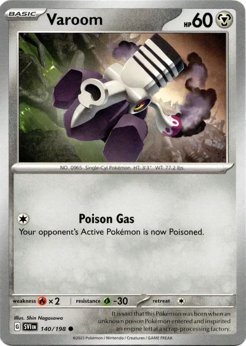 Producto - Varoom - 140/198 - Scarlet and Violet