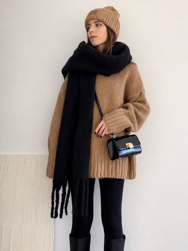 Producto - BUFANDON NUBE NEGRO