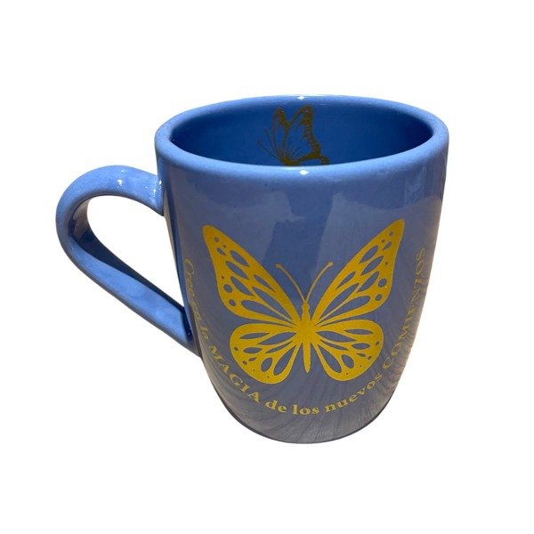 Producto - Taza mariposa dorada