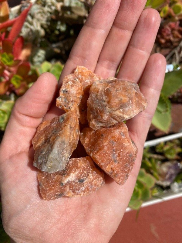 Producto - Calcita orquídea (naranja) en bruto