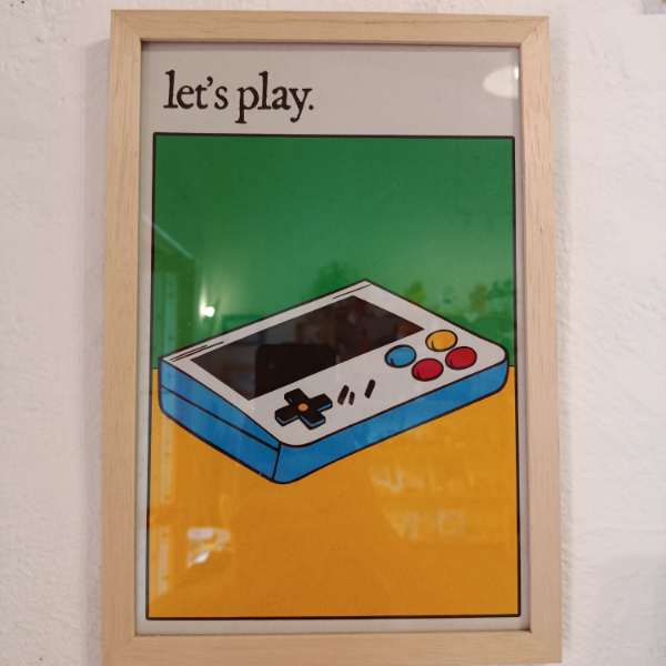 Producto - Cuadrito Juego Retro