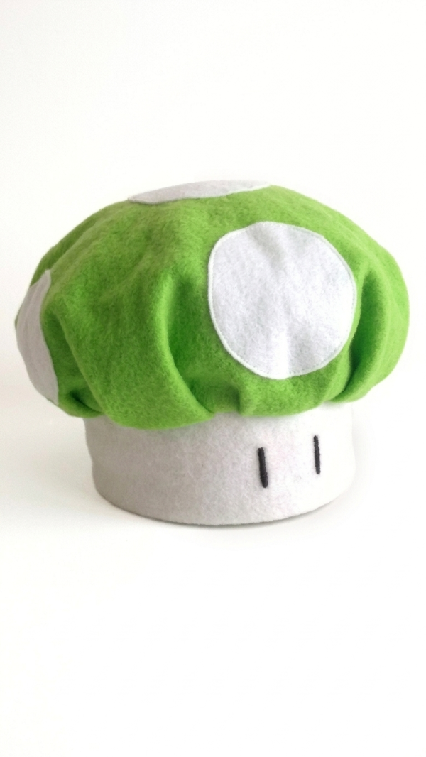 Producto - gorro Hongo Verde Mario - 0