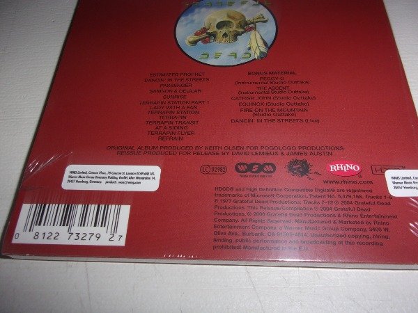 Producto - CD GRATEFUL DEAD TERRAPIN STATION NUEVO EUROPA 33E BONUS - 1