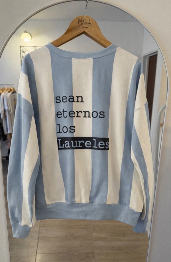Producto - Buzo rústico Argentina Sean eternos los laureles