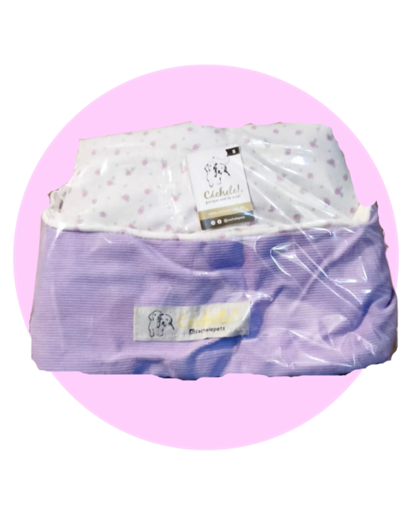 Producto - Funda Moises redondo Corderoy Small Lila