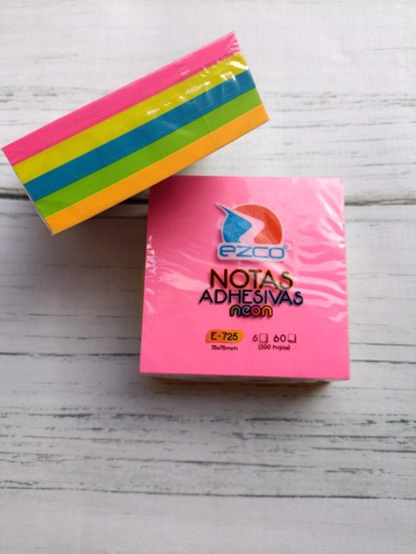 Producto - Block de Notas de Ezco Neón