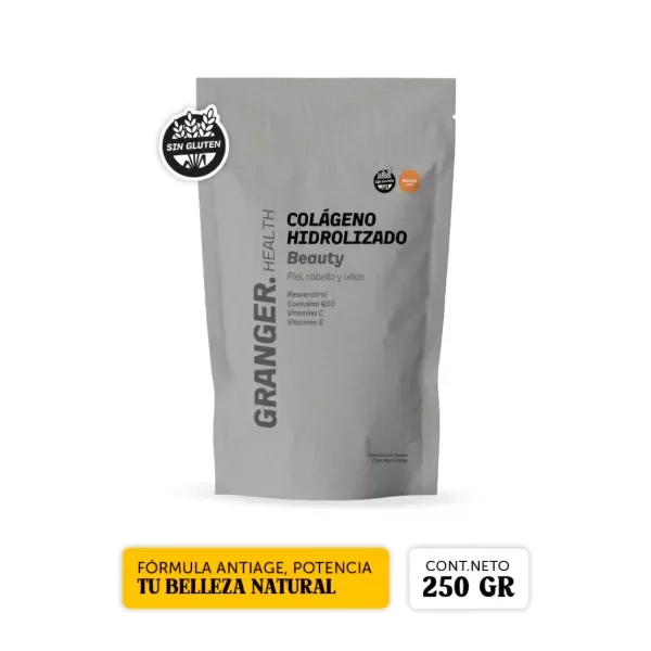 Producto - Colágeno Hidrolizado Beauty (sabor naranja) x 250gr Granger