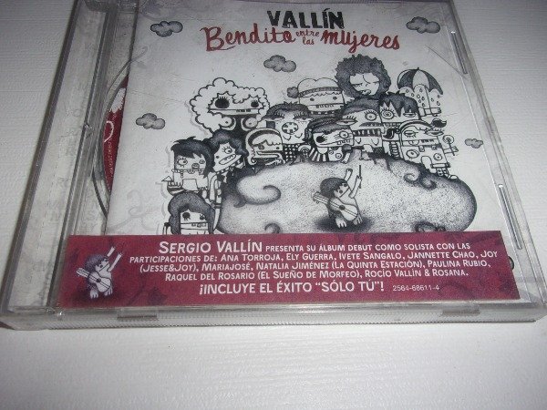 Producto - CD SERGIO VALLIN DE MANÁ BENDITO ENTRE LAS MUJERES PROMO  B64