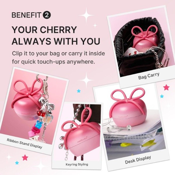 Producto - medicube Forever Cherry Hair Brush Rosa - 5