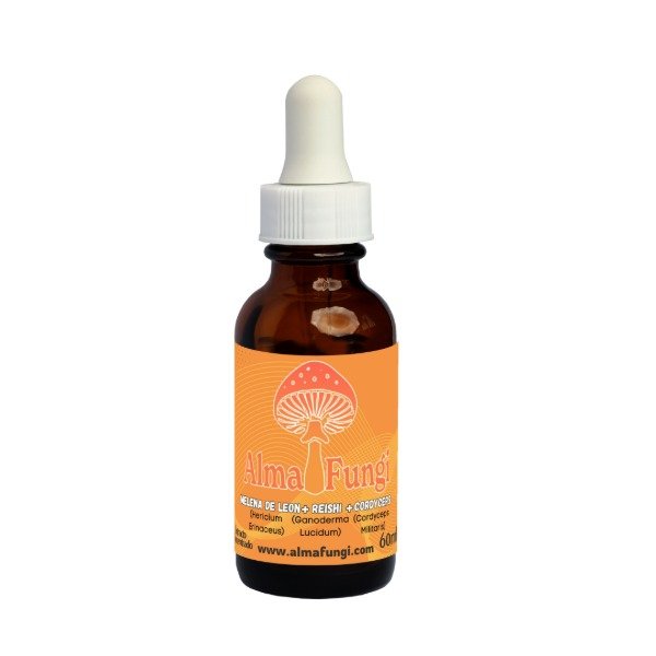 Producto - Trio- Melena de Leon+Reishi+Cordyceps 60ml Combinacion de doble extracto H.A.