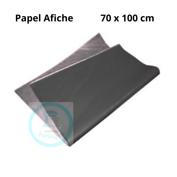 Producto - Papel Afiche Negro 70 x 100 cm