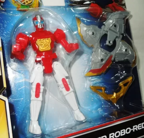 Producto - Power Rangers Ninja Steel Armored Robo Red Zord Alto 13 cm - 1
