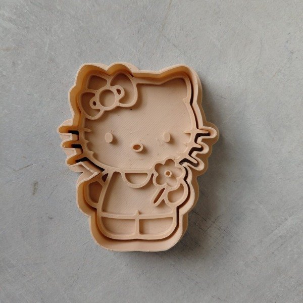 Producto - KITTY con FLOR en la MANO