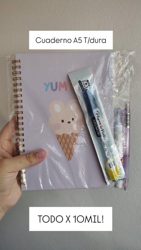 Producto - Combo papelería 6
