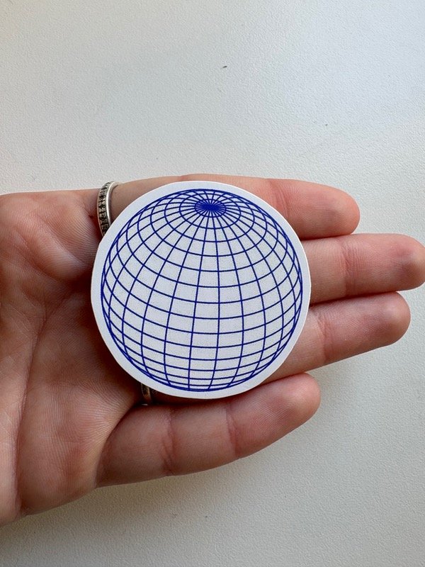 Producto - Sticker mundo