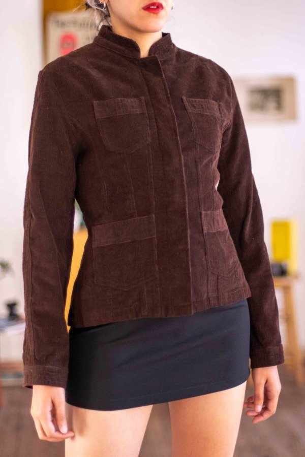 Chaqueta Corderoy VER Talle: M-