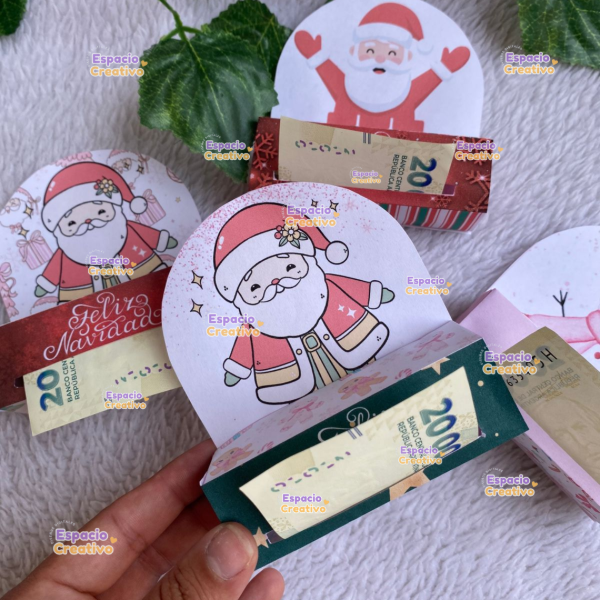 Producto - Porta billetes navideño
