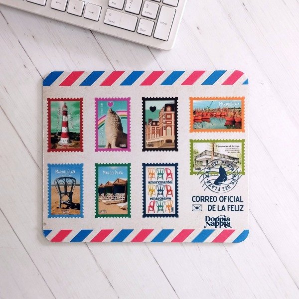 Producto - Mouse pad Mardel Estampillas