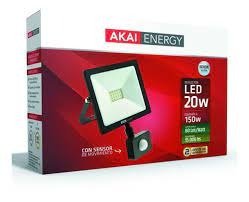 Producto - REFLECTOR LED 20W c/sensor mov FRIO AKAI