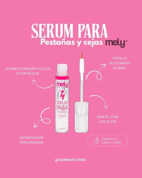 Producto - Serum para hidratar pestañas Mely