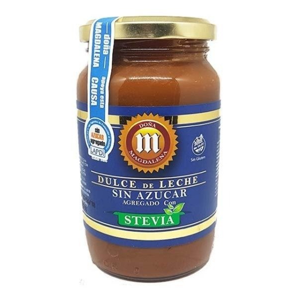 Producto - Doña Magdalena Dulce de Leche Endulzado con Stevia Sin Gluten, 400 g