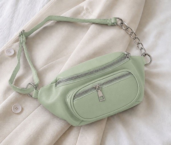Producto - Riñonera PREMIUM ECO CUERO - VERDE