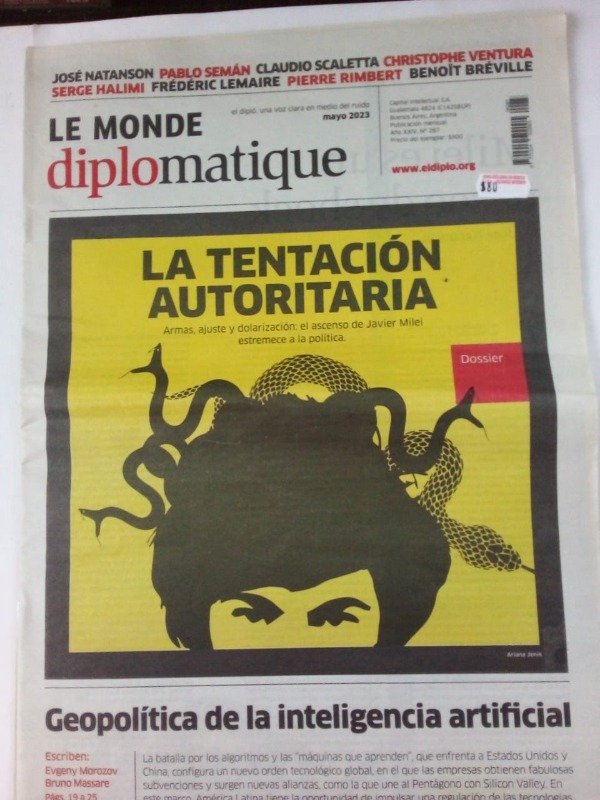 Producto - Le Monde Diplomatique #287 - La tentación autoritaria - Mayo 2023
