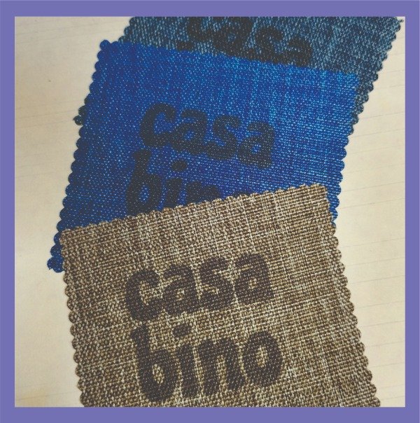 Producto - ETIQUETA CORDURA MELANGE - 1x7cm