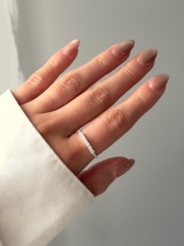 Producto - Anillo cintillo fila cubic - 2