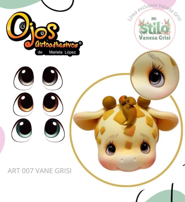 Producto - Ojitos Linea Souvenirs art 007 Vanesa Grisi