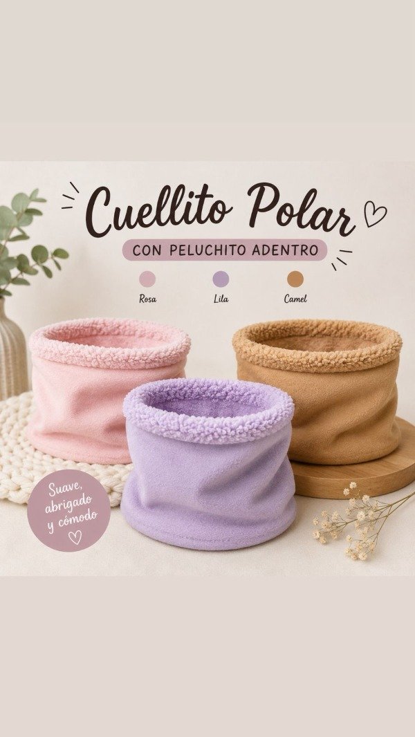 Producto - Cuellito polar con peluchito - 1