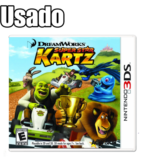 Producto - Super Star Kartz Juego Fisico Usado 3ds