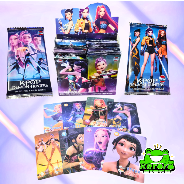 Producto - Card Game Huntrix Kpop Demon Hunters sobre sorpresa