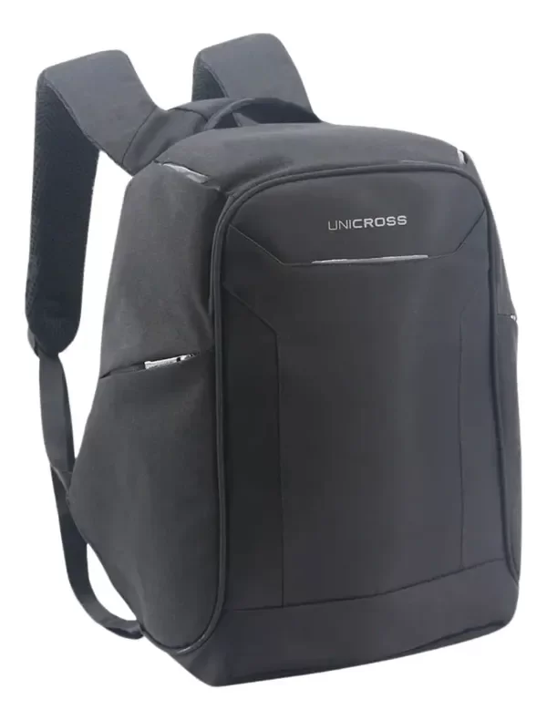 Producto - Mochila Unicross antirrobo USB negra 18" 62-3641-1